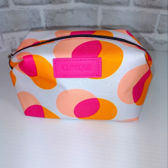 Clinique Handbags - Clinique Colorful Cosmetic Bag